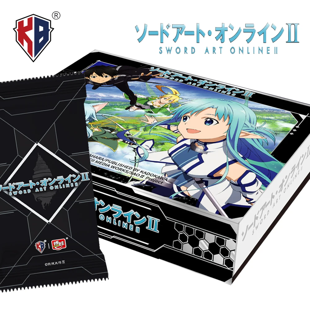 

Genuine Sword Art Online Collection Cards Anime Game Characters Special Level Silver Diamond Scenario Card Child Christmas Gift