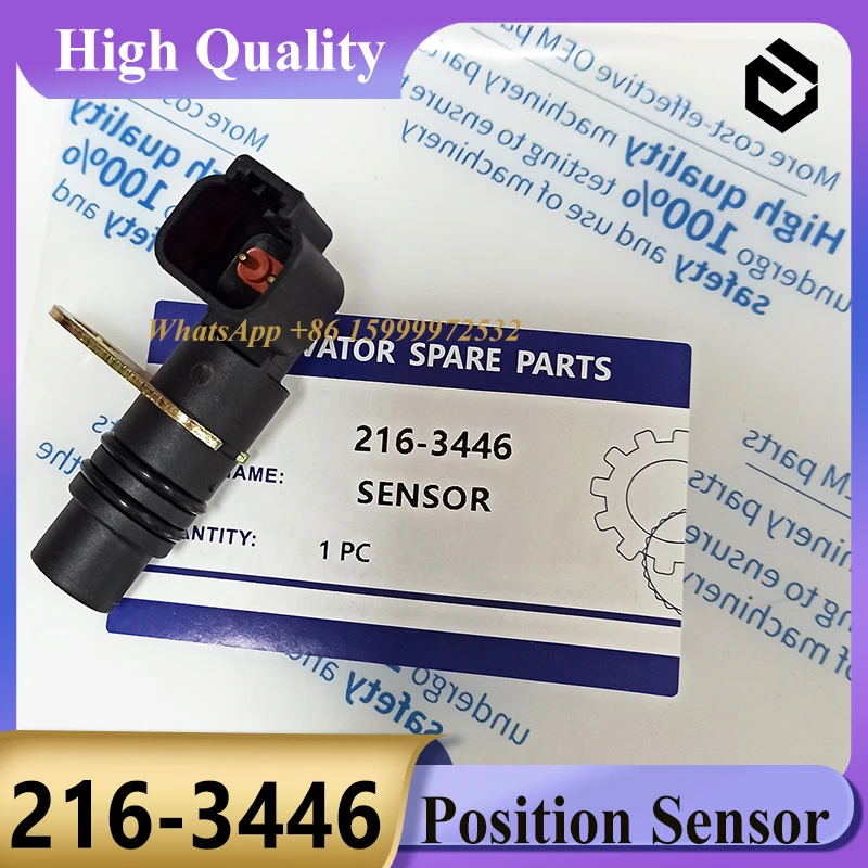 216-3446 Position Sensor 2163446 Speed Sensor for Caterpillar CAT Engine 3054E 3056E E315C Excavator Parts