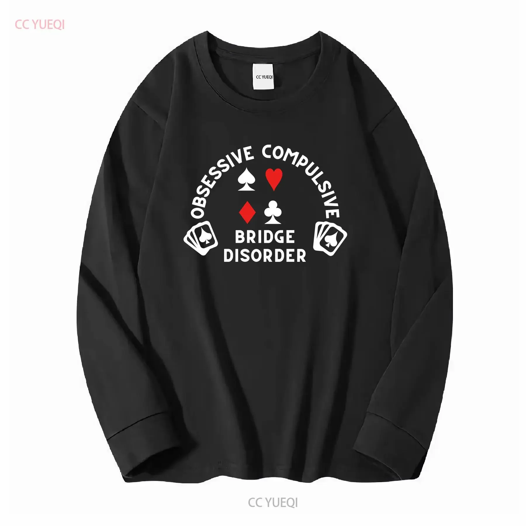 Bridge T Shirt Funny gift for card game winner player long or short sleeves vintage Washed Comfortable fashion graphic