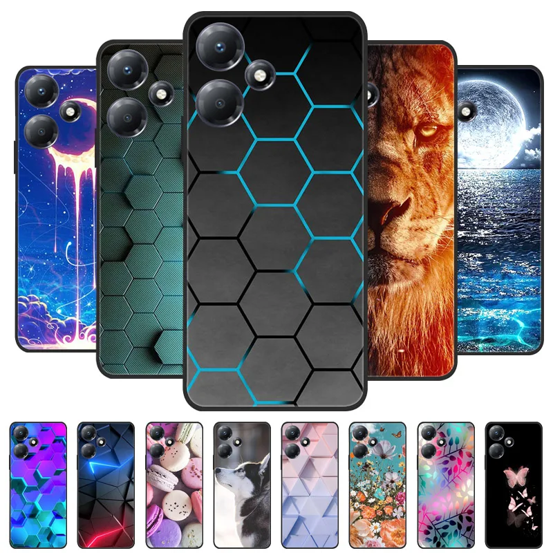 For Coque Infinix Hot 30 Play NFC Case Soft Silicone Back Cover Phone Case Protective Cover for Infinix Hot 30 Play X6835B Funda