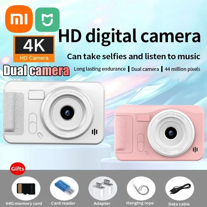 Xiaomi 4K Digital Camera 44 million pixel HD Photography Travel Selfie Camera Entry-level Small Student Campus Selfie Camera