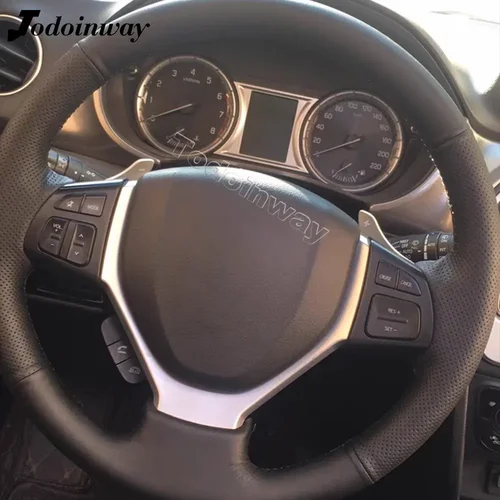 Imagen 2 del producto Interruptor de Control de crucero del volante, botón de volumen de Audio multifunción para Suzuki Swift SX4 S-CROSS Vitara 2011-2016, accesorios