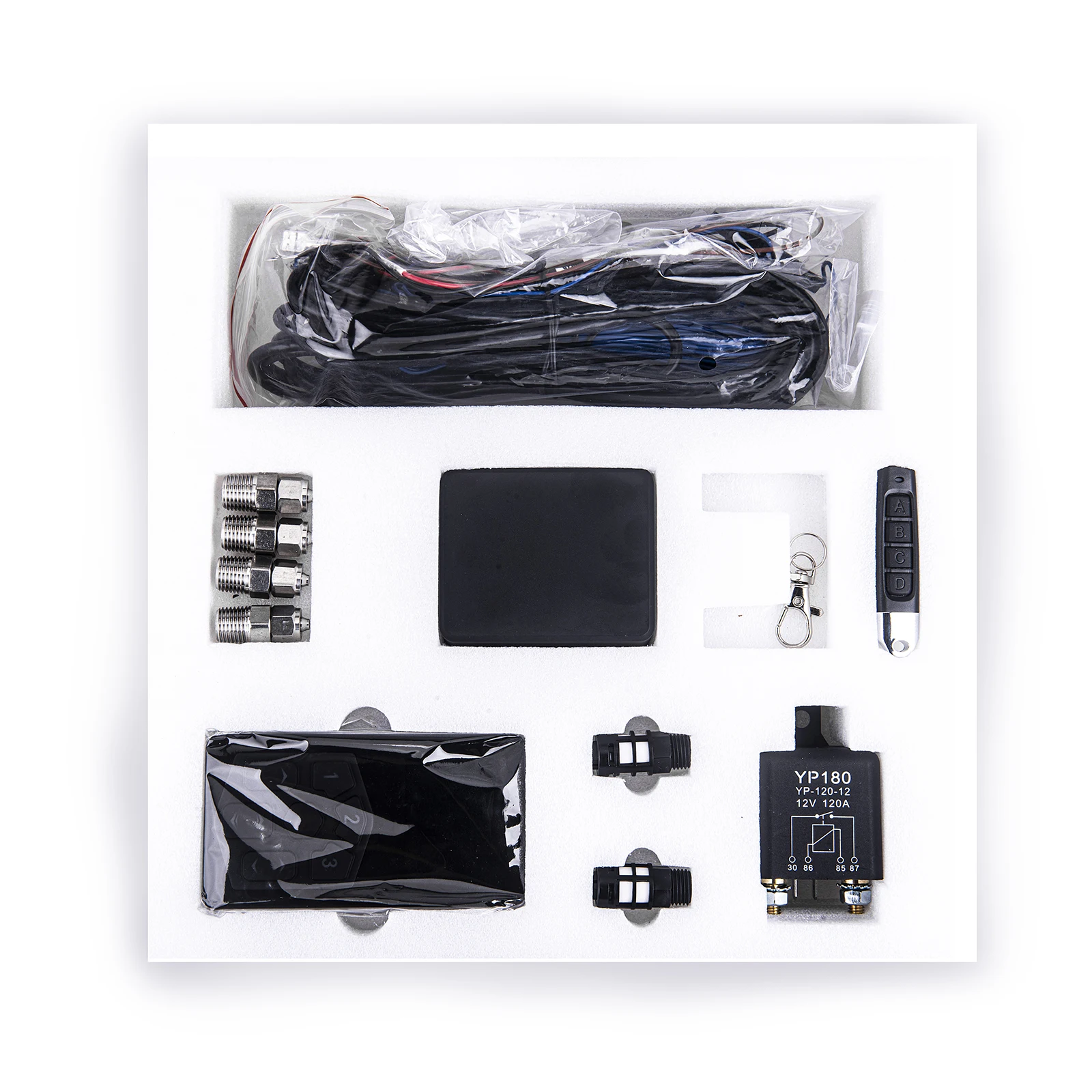 Universal Auto Air Management Kit Economy Edition Three-Segment Memory Air Ride Suspension Kit Auto Performance Parts DW-VP