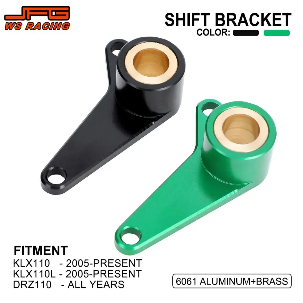 

Кронштейн вала переключения передач мотоцикла, алюминиевые аксессуары для мотоциклов для KAWASAKI KLX110 KLX110L 2005, подарок SUZUKI DRZ110 всех лет