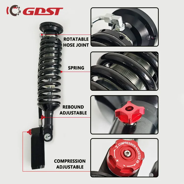 GDST Car Accessories Custom 4x4 Lift Kit Off Road Vehicle Coilover Shock Absorber for Jeep Wrangler TJ Standard OEM ODM 1 Set