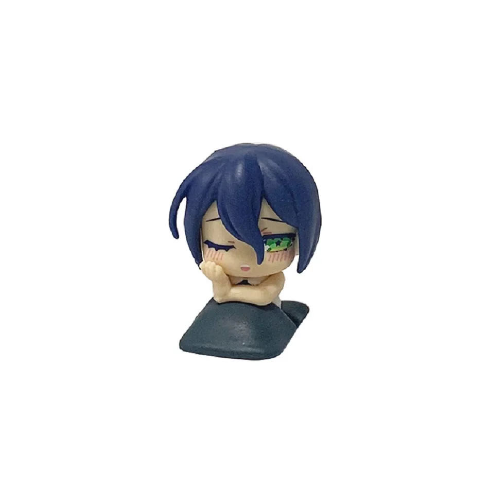5-teiliges Set Q-Version Chainsaw Man Schlafpose Denji/Reze/Pochita/Makima Actionfigur Anime PVC-Modell Desktop-Kapsel-Figuren Spielzeug – Detail 6