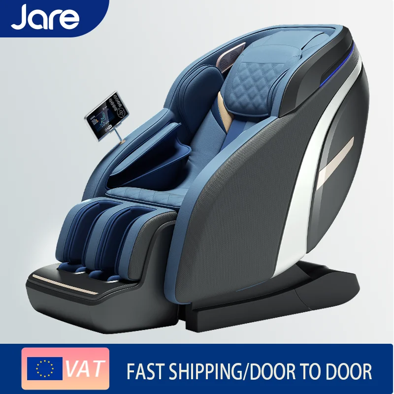 Jare A9 Wholesale Electric 4D Zero Gravity   Full Body Airbags SL Track Massage Chair