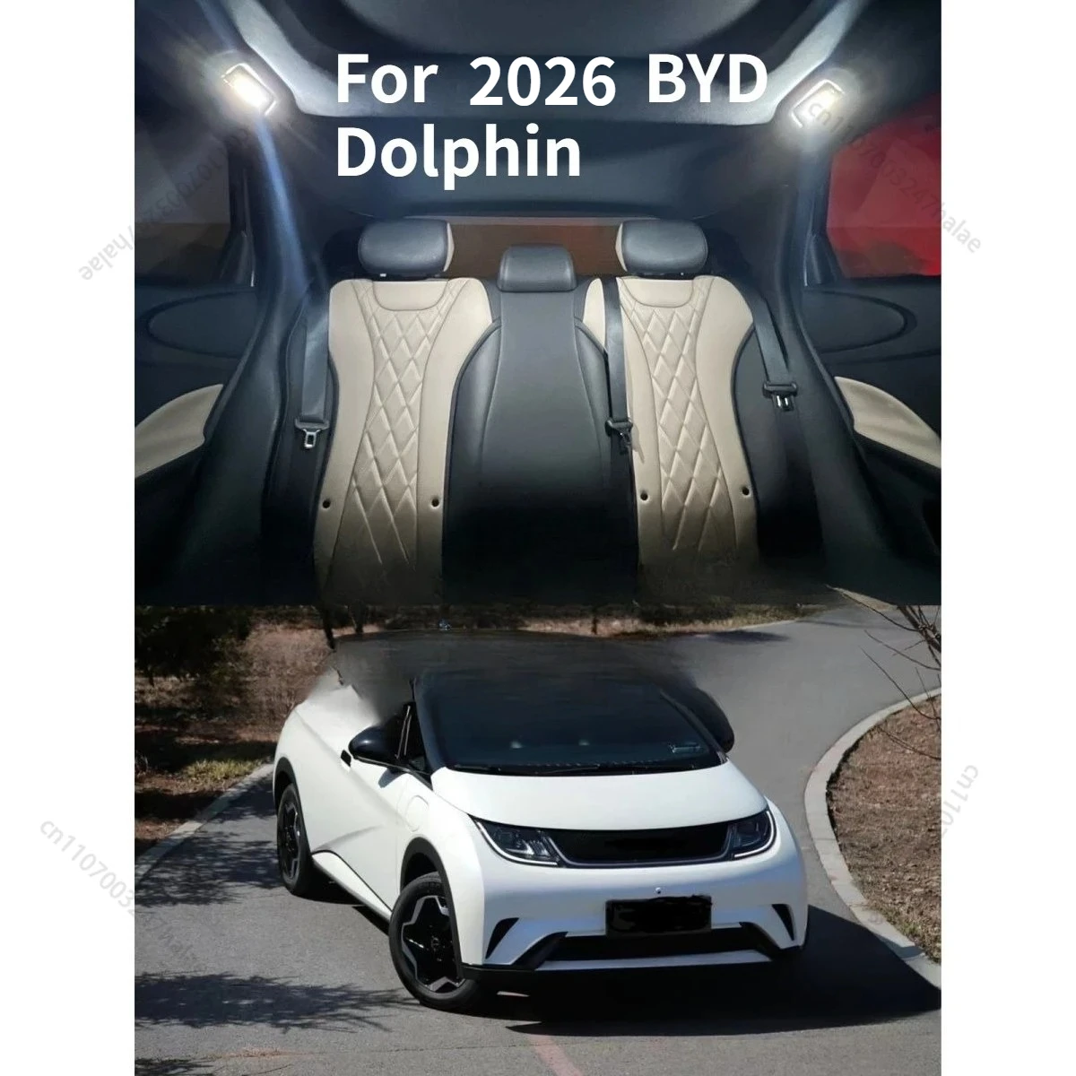 Rear Reading Light  Interior Ambient Light Kit | OEM Lossless, No Drilling, No Wire Cutting For 2026 BYD Dolphin Accessories