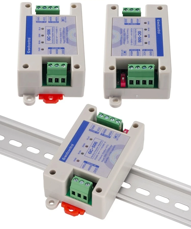GC-506 Registrar Dirección Convertidor Bidireccional Grado Industrial Protocolo Modbus USB-RS485