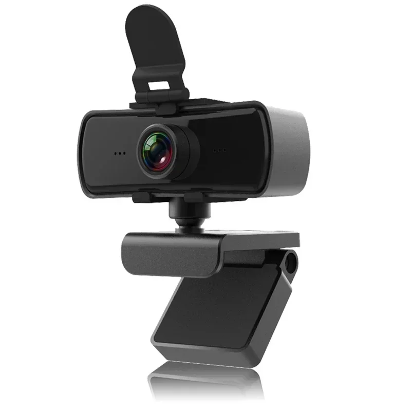 Webcam USB HD 2K Autofocus 2040x1080, 30fps, pour Ordinateur de Bureau, Jeux PC, Microphone Intégré