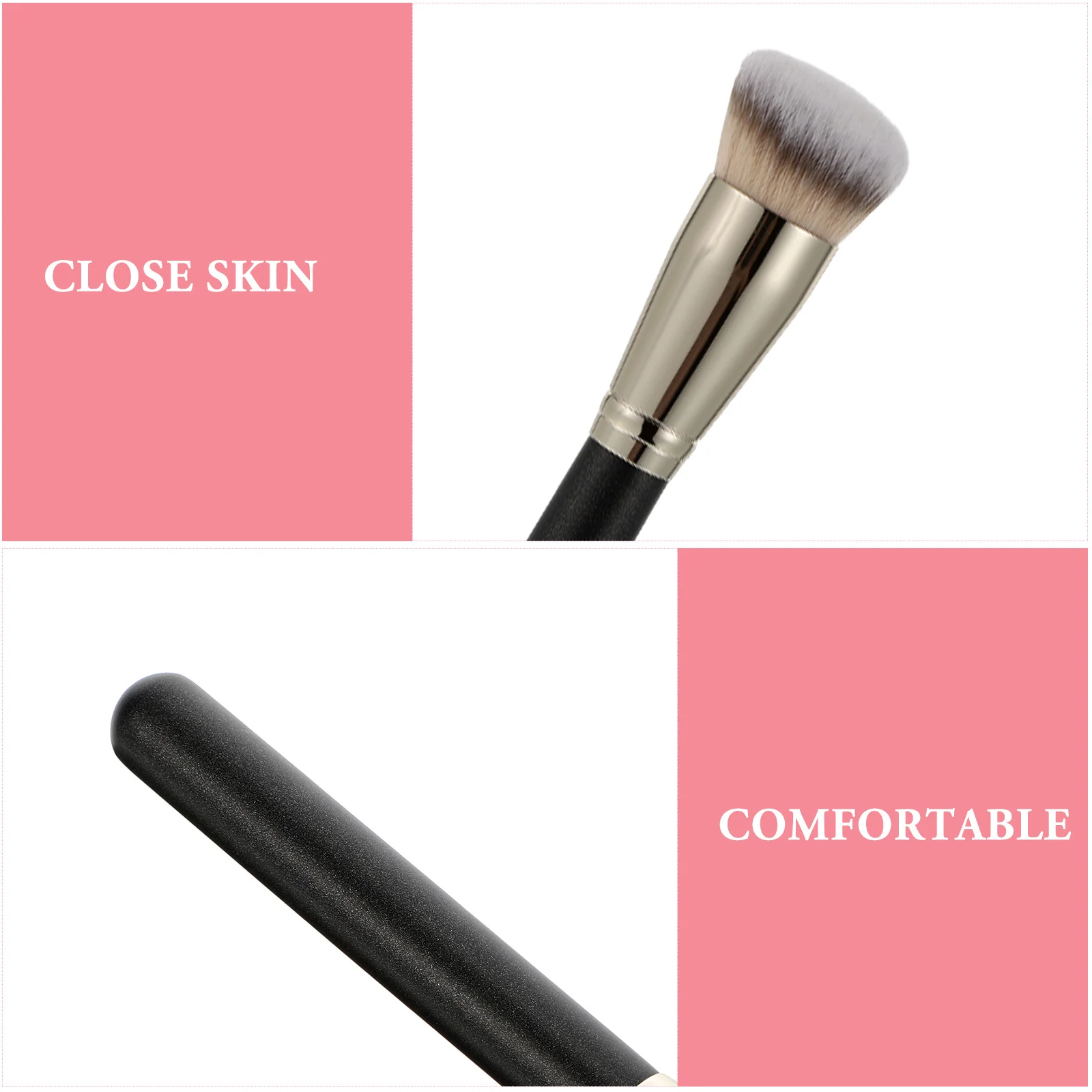 Foundation Brush Lightweight High Density Synthetic Hair Professional Makeup Blending Tool Powder Cream Concealer Seamless Face