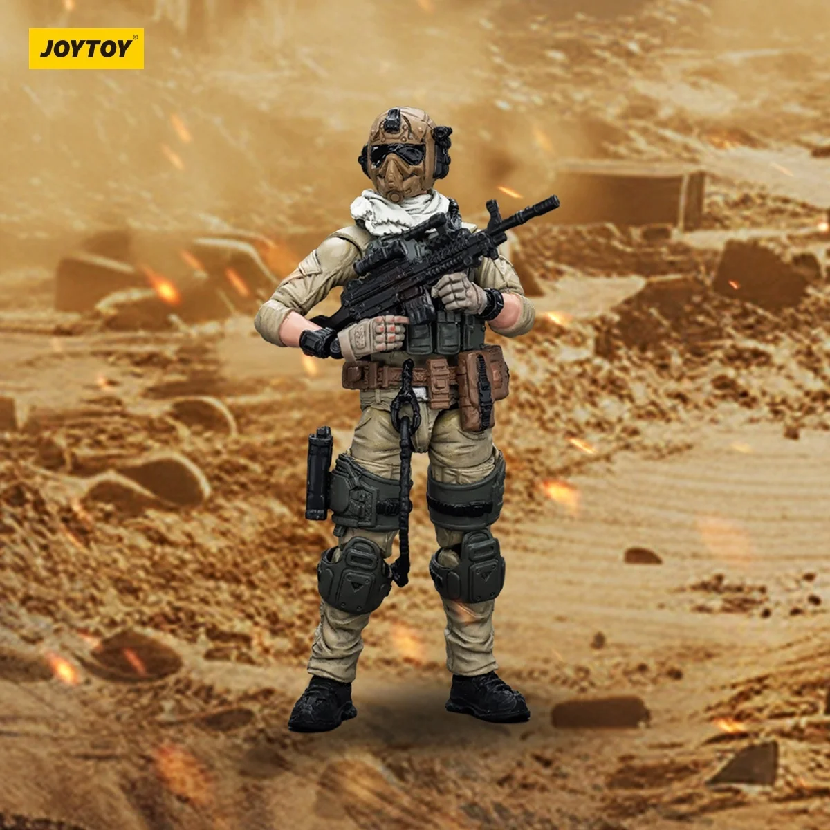 

JOYTOY Hardcore Coldplay U.S.Army Delta Assault Squad-Machine Gunner Action Figures Original Collection Model Decoration Gift