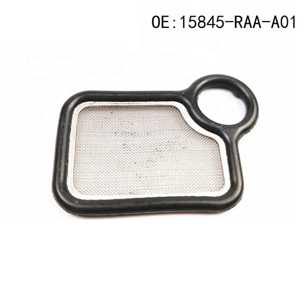 

2pcs Car Gaskets 15815-RAA-A01 15845-RAA-001 VTEC Solenoid Gasket And VTC Filter FIT FOR Honda Gasket Engines Valves Parts