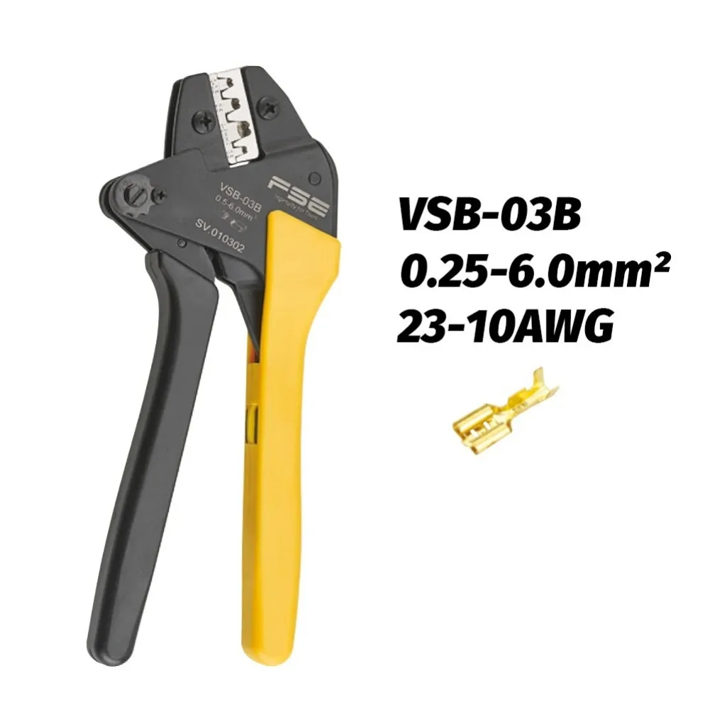 VSB-03B Crimping Tool Pliers  Wire Cutter Cable Wire Tools Crimper Stripper Crimp Cutters Alicate Plier Set Crimpatrice