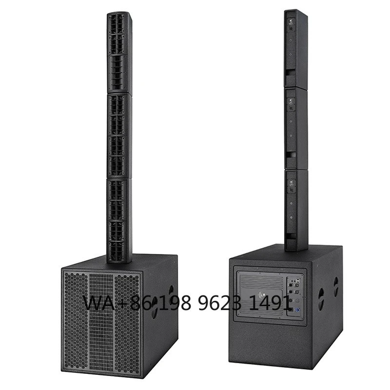 18 Inch Subwoofer 5*4 Inch Top Active Line Array Column System for Night Club Bar Events