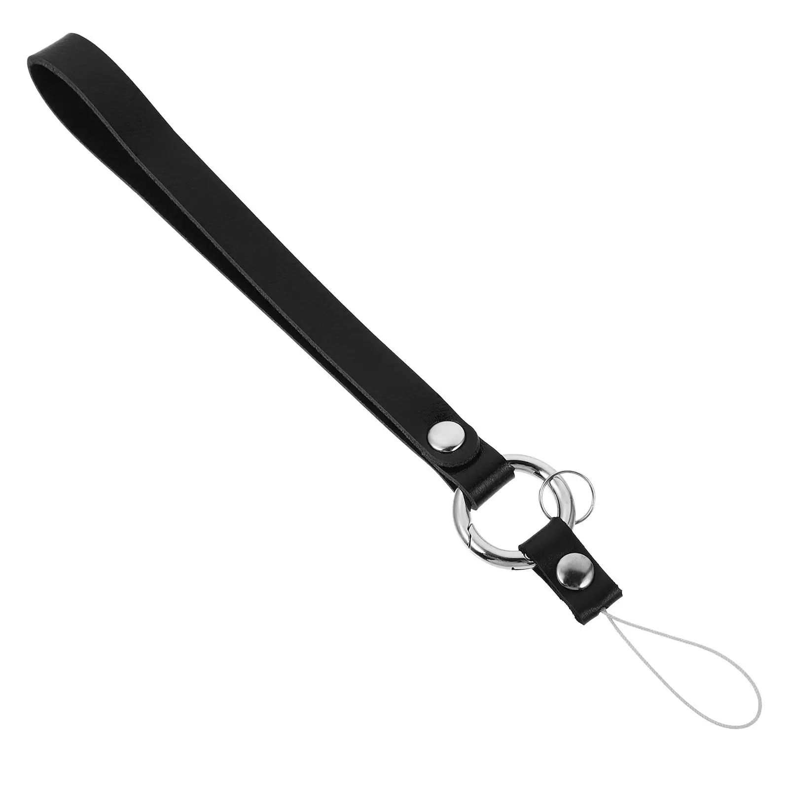 

Leather Mobile Phone Lanyard Cellphone Wrist Strap Lanyards Bracelet Cowhide Straps Case