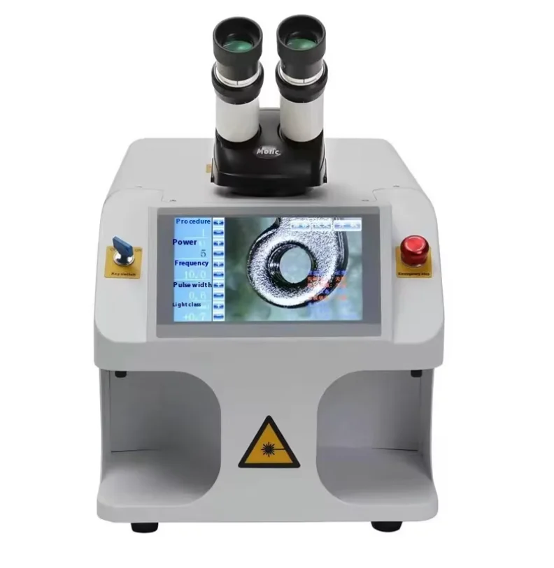 新型卓上溶接機、金銀宝飾品、眼鏡、義歯、小物スポット溶接に最適