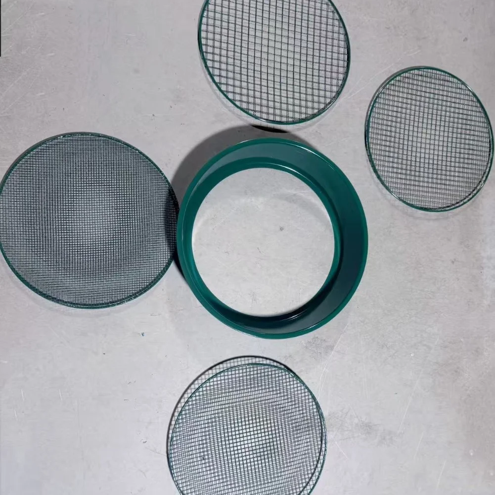 Replaceable Screen Sediment Screen Three Aperture Metal Screen Agricultural Tool Garden Plants Care Tool Sets 3/6/9/12mm Mesh