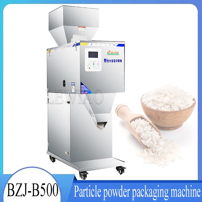 

220V Digital Automatic Auto Weight Powder Grain Spices Bean Coffee Tea Particle Filling Packaging Packing Machine