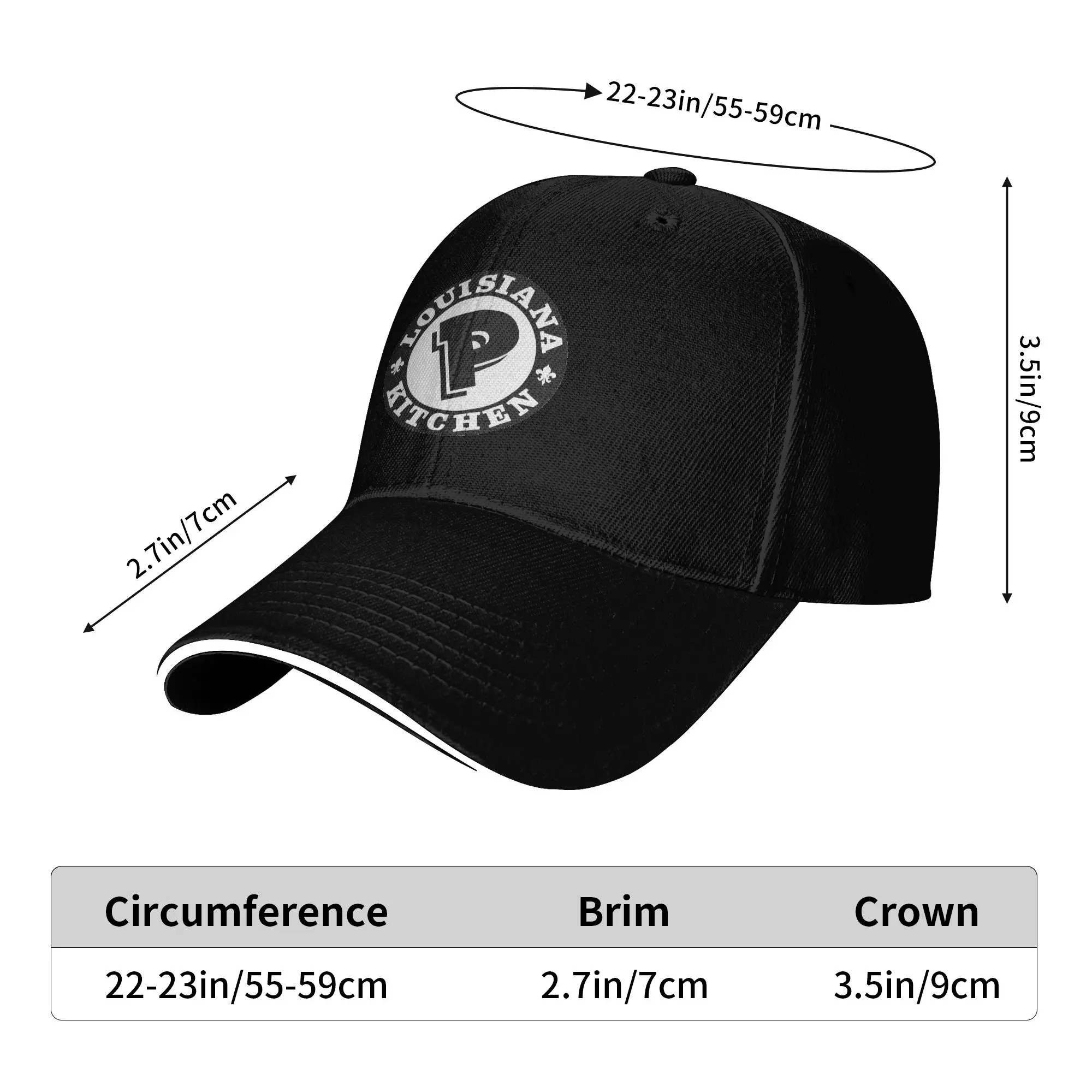 Kitchen Louisiana Popeyes Chicken Casual Baseball Cap Spring Trucker Hat  Outdoor Sports Snapback Cap Couple Women Baseball Caps