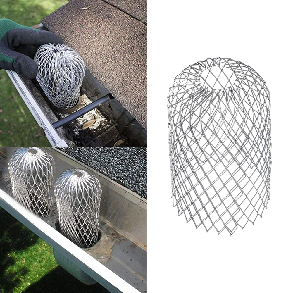

1pc Aluminum Filter Screen Gutter Guards Strainer Heavy Duty Gutters Gauze Anti Leaf Weatherproof Non Corrosive Waterproof Long