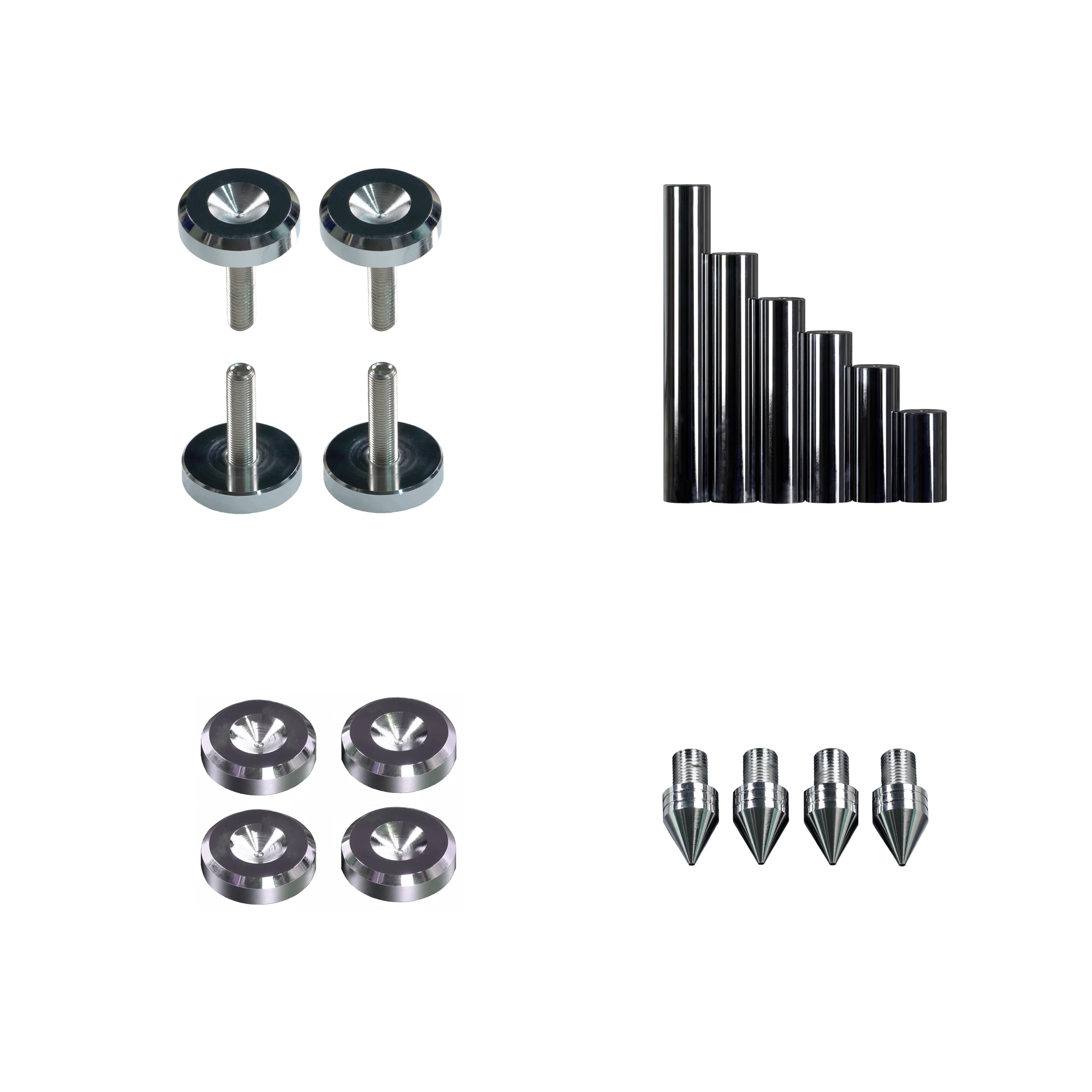 AVplay AV-605018- 랙 액세서리 파워 앰프 랙 장비 랙 삼각대 스테인리스 스틸 충격 흡수 네일 컬럼 다리