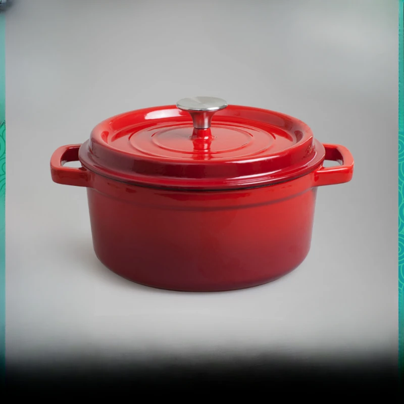 

Cast iron stew pot Enamel pot Enamel household thickened saucepan