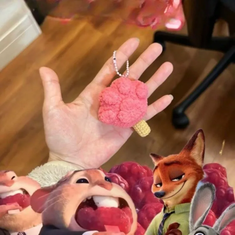 

Сумасшедшее животное город ручной работы крючком мультфильм плюшевый коготь когти эскимо сумка кулон брелок новый милый кулон горячий стиль