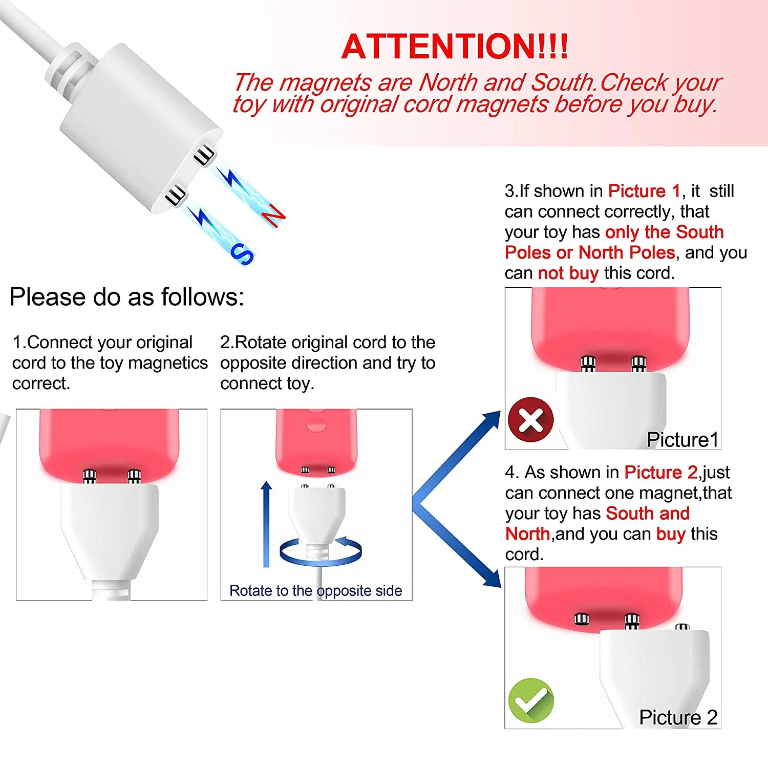 마그네틱 USB 케이블, DC 충전기 케이블 교체 충전 코드, 5mm, 0.2 인치