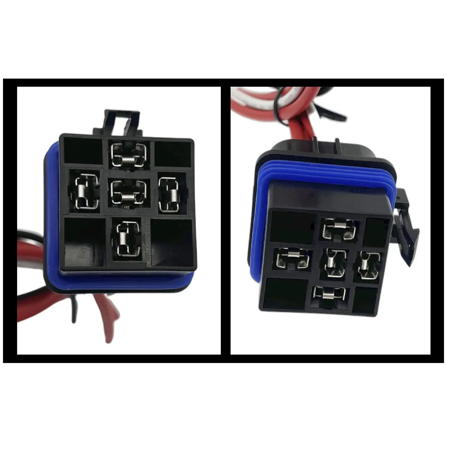 80A/60A 12V Waterproof Automotive Relay With Socket 5-Pin Relay Switch For Marine Automotive Fan Multi-purpose Relay kit