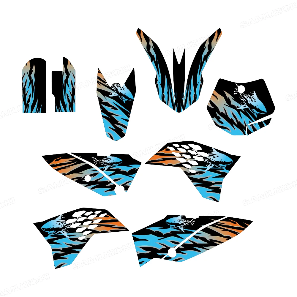 

Fit for SX65 SX 65 2009-2015 Motorcycle Graphics Decal colorful Decoration Stickers Kits