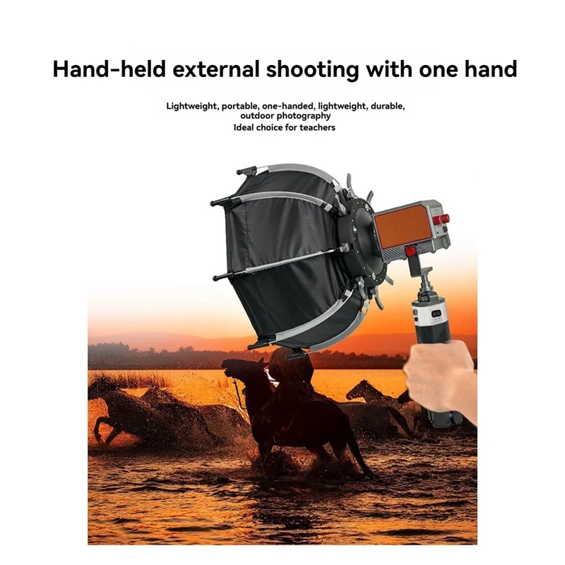 AB25-Mini Tragbare Octagon-Regenschirm-Softbox + Wabengitter Outdoor-Flash-Softbox