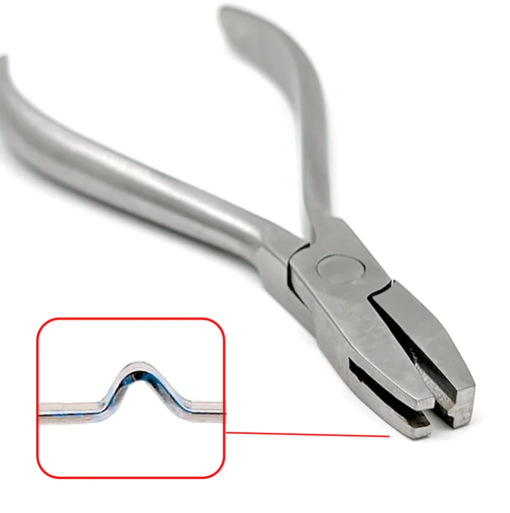 

Dental Wire Bending Forceps V Stop Loop Bending Forming Plier Orthodontic Lab Instrument Tool Stainless Steel