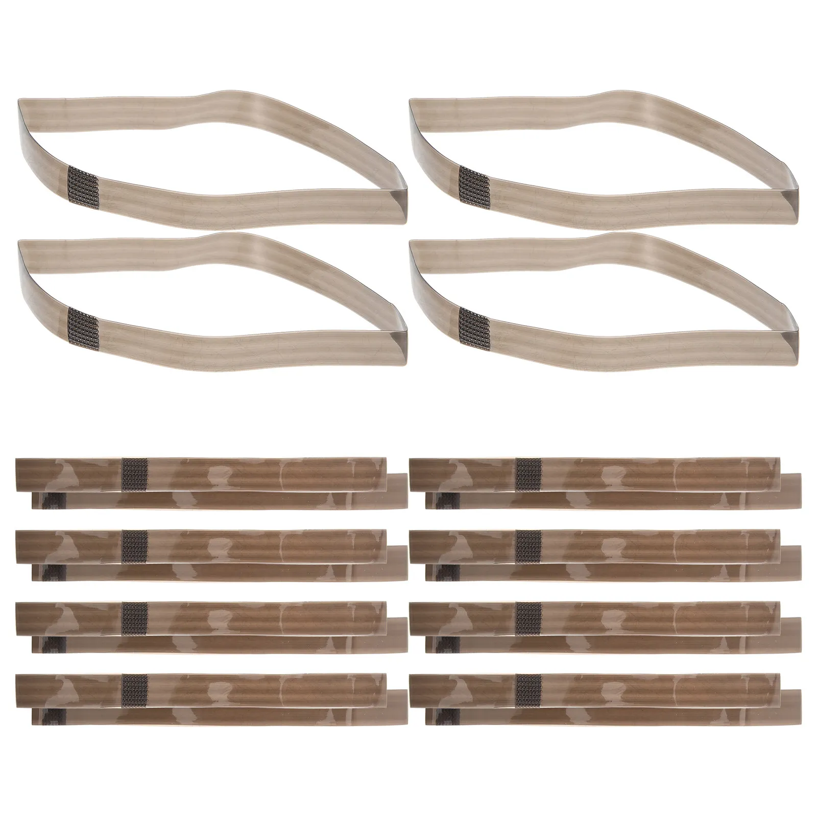 

10Pairs Replacement Shoe Straps for High Heels Anti-Slip Detachable Heel Straps for Women Rubber Anklet Fix Loose Footwear