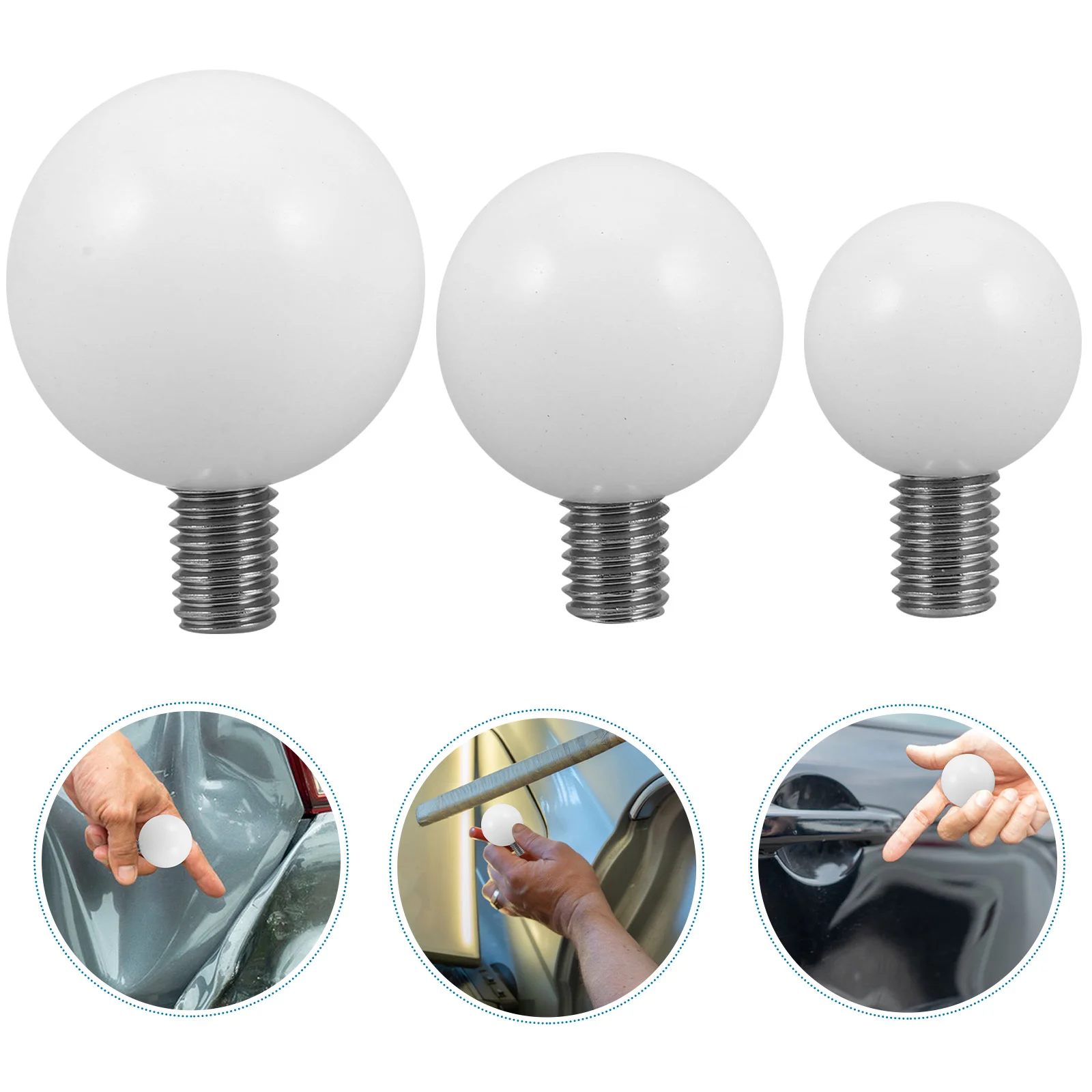 

3 шт., инструменты для ремонта, аксессуары, сменная головка, стержни для удаления вмятин, инструменты для ремонта вмятин, инструменты для автомобиля Au