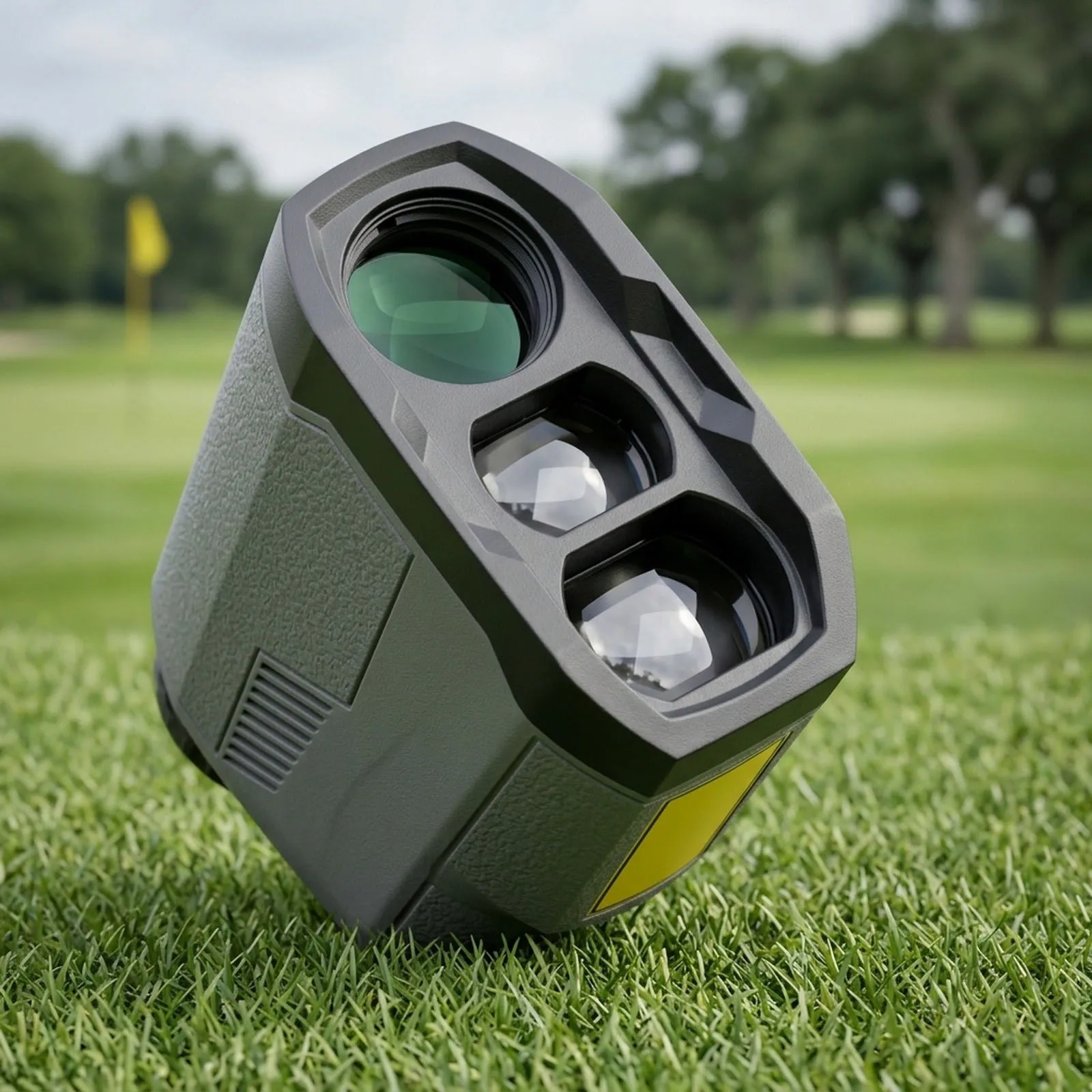 Golf Rangefinder With Flag-Lock Slope Pin Distance Meter For Outdoor Golf Duka Telescope Roulette Sports Hunting