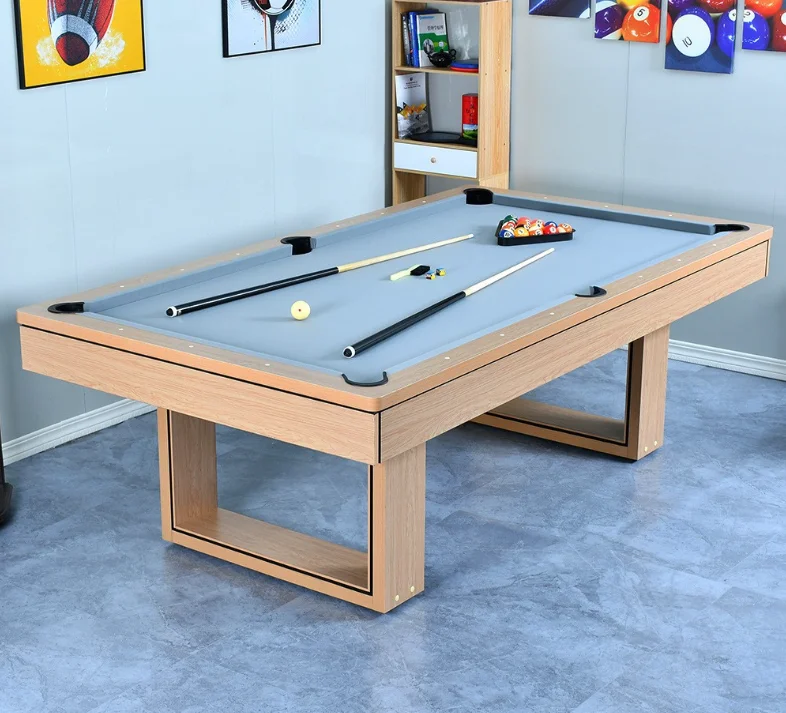 

Customizable 9FT Professional SLATE 3 in 1 Pool Table for Billiards Dining Table Tennis Solid Billiard Pool Tables
