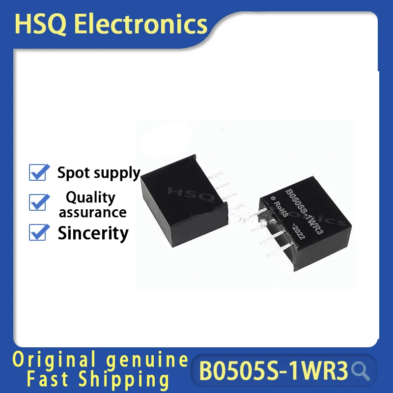 

1PCS B0505S-1WR3 B0505S-1W 1WR2 Jinshengyang DC-DC Isolated Power Module 5V to 5V Power 1W Spot