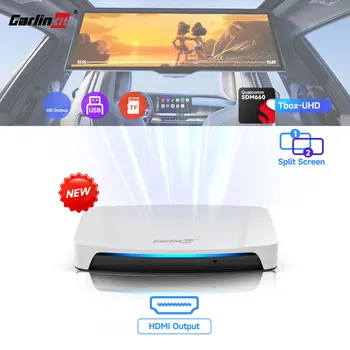 HDMI CarlinKit Android 13 CarPlay Ai Kutusu SDM660 6225 Kablosuz CarPlay Android Otomatik Video TV Akış Kutusu OEM Araba için 8G + 128G