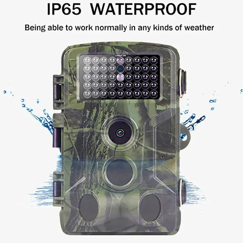 HC-802A Pro Hunting Camera - 24MP 2.7K 0.3s Trigger & IP65 Waterproof for Wildlife Tracking/Scouting