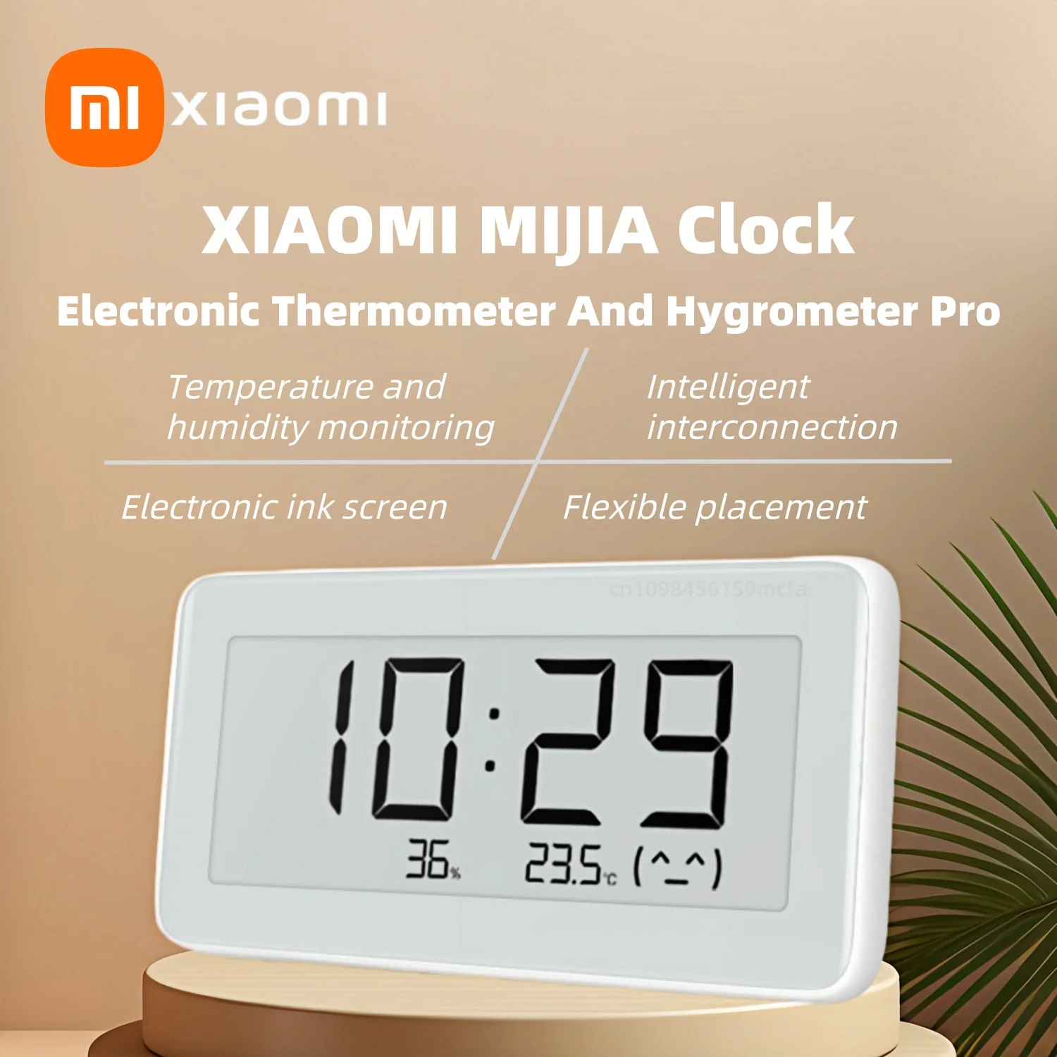 

Электронный термометр XIAOMI Mijia, гигрометр Pro для Bluetooth, цифровые часы, экран E-Link, инструмент для измерения температуры и влажности