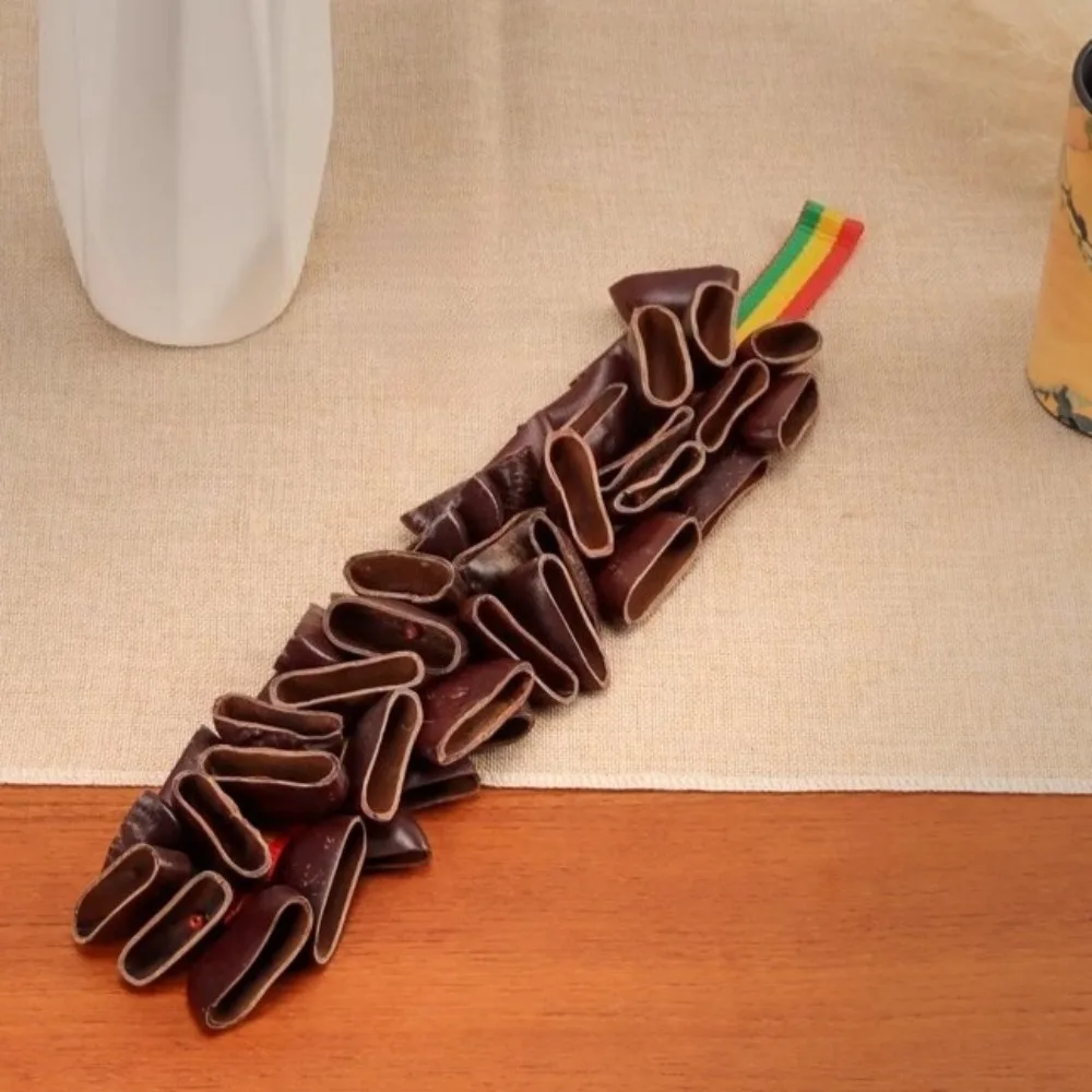 جرس يدوي على شكل فاكهة نباتية من Terre ASMR علاج صوتي سلسلة جرس مرافقة اليوغا والتأمل والإيقاع الآلات الموسيقية #2