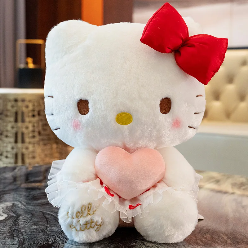 

Подлинная Sanrio Hello Kitty, аниме «Любовь Купидона», милые плюшевые игрушки, мягкая подушка, плюшевые куклы Peluche, подарки на день рождения, Рождество