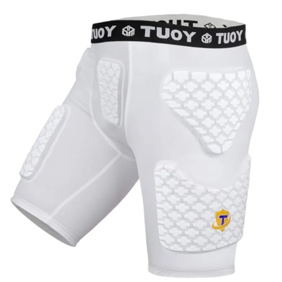 

Padded Copreion hort Padded Footba Girde 6-Pad Hip Protector