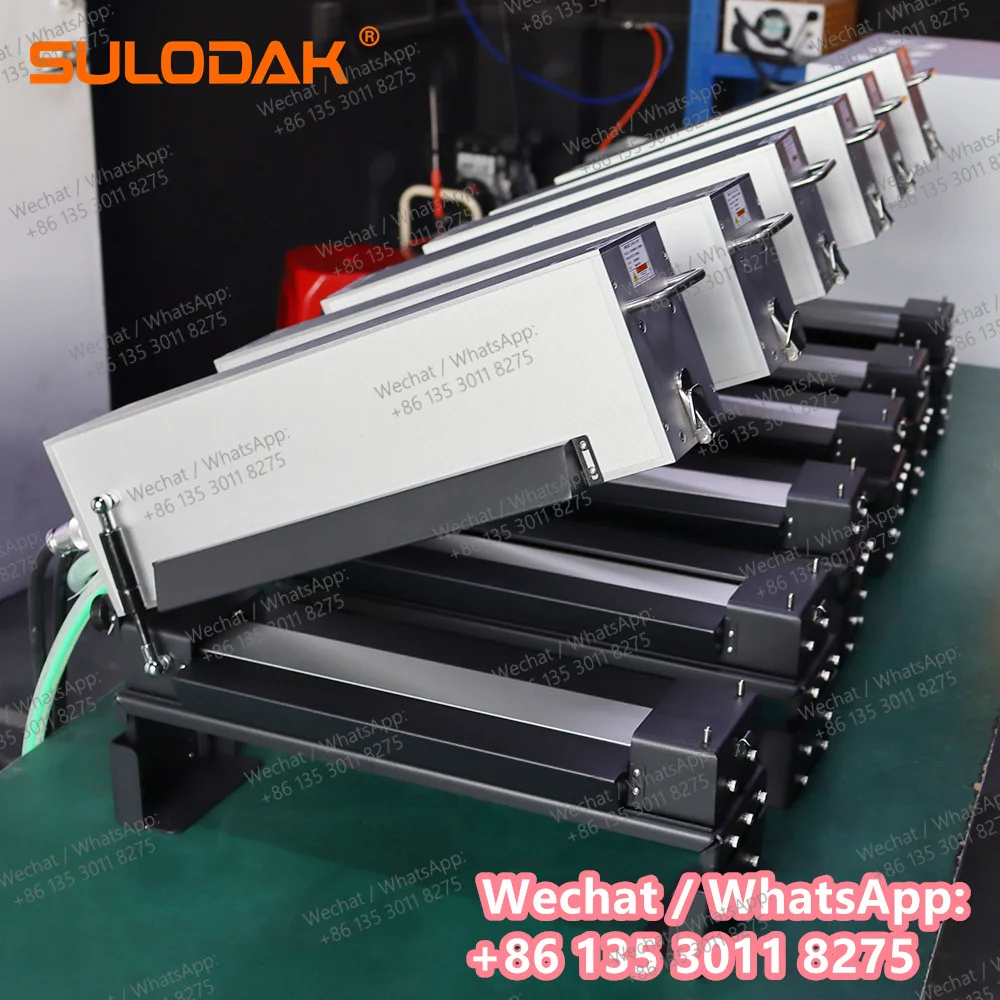 ラベルプリンター向け工業用UV硬化システム フレキソ印刷UV LEDシステム 395nm インクコーティング塗装 UV LED硬化ランプ