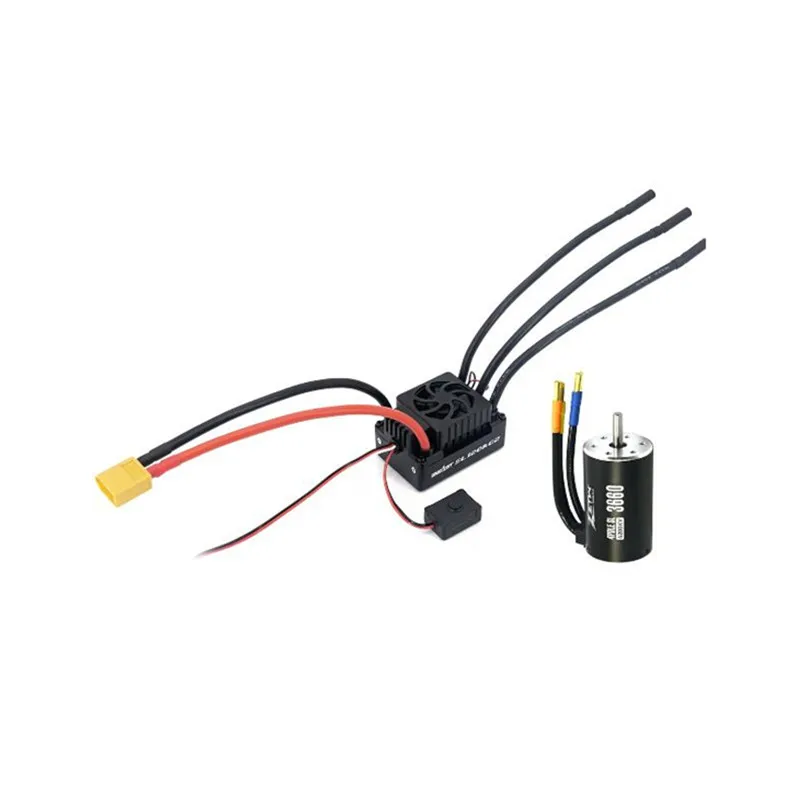 

Бесщеточный двигатель ZTW 32-битный Beast SL G2 120A ESC 2-4S 6 В/3A BEC 3660, мотор 3000KV/3500KV/4200KV для 1/10 RC автомобилей SCT RTR