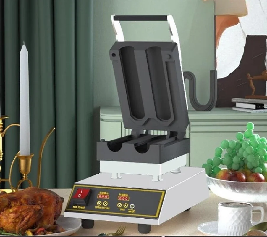 220V Chicken Pancake Machine Fried Skewers Grilled Meat Pancake Machine