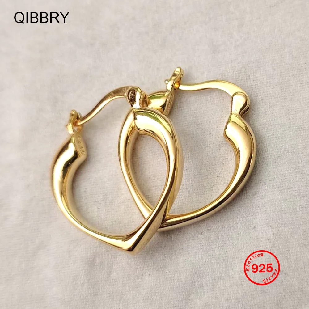 For Women 100% Stamp 925 Sterling silver Cubic Zircon Earrings Elegant Jewelry Gifts 2026 Charms Double Heart Drop Earrings