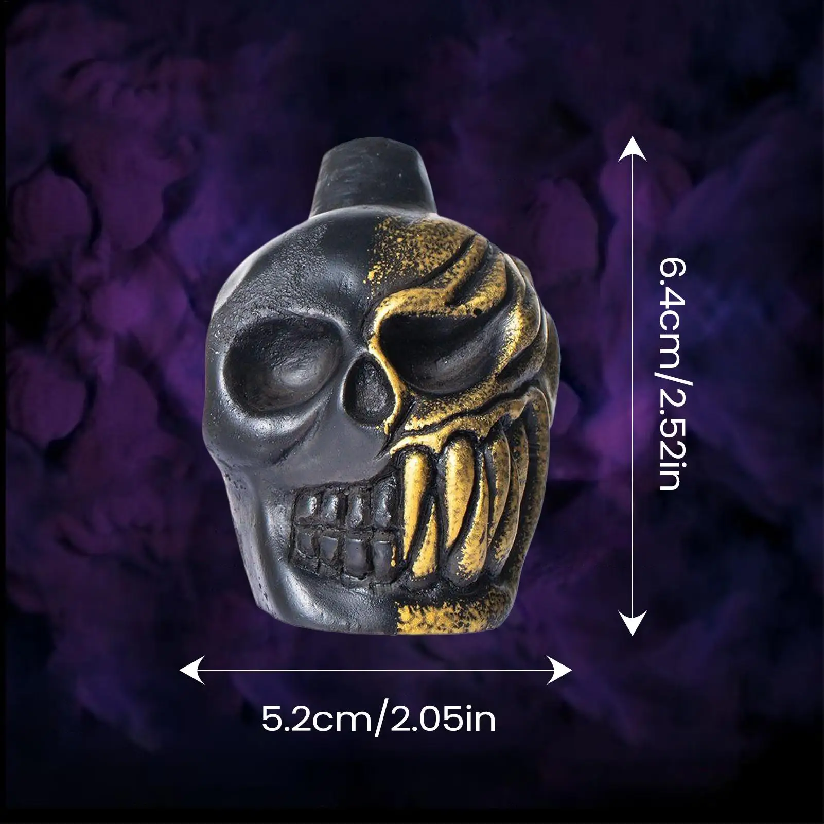 전문가용 호루라기 고스 해골 할로윈 특이한 수집품 해골 소품 비명 소리 나는 수집품 장난감 교실 코스프레용