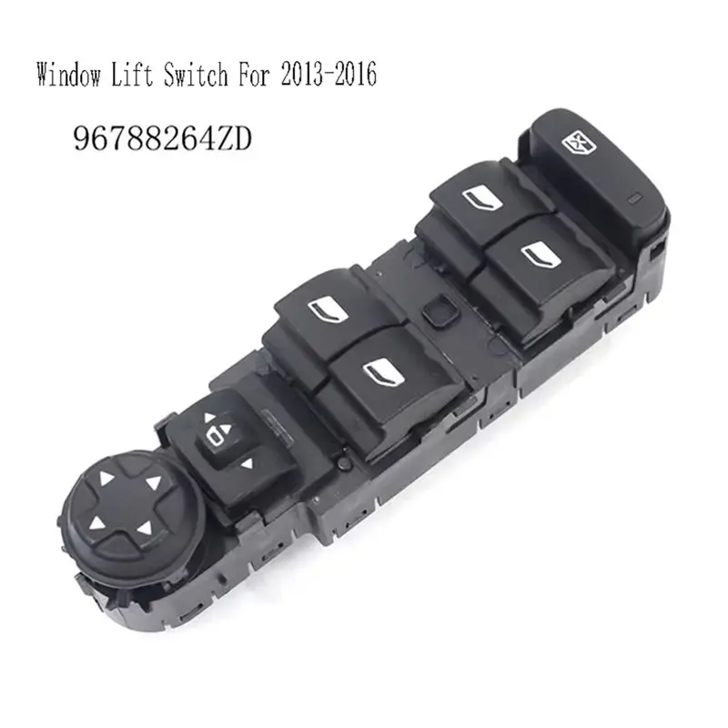 For 408 308S Citroen C4L C4 2013-16 20Pin Front Left Window Control Switch Button Window Lift Switch ZD 98009290ZD